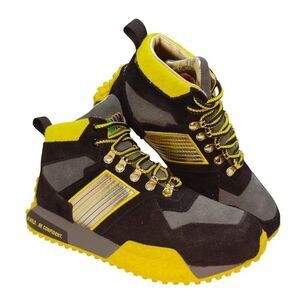 Freshy Dope Dawgs Fashion Mens NEW w/Box Villian Black Hi-Top Sneakers - sz. 8